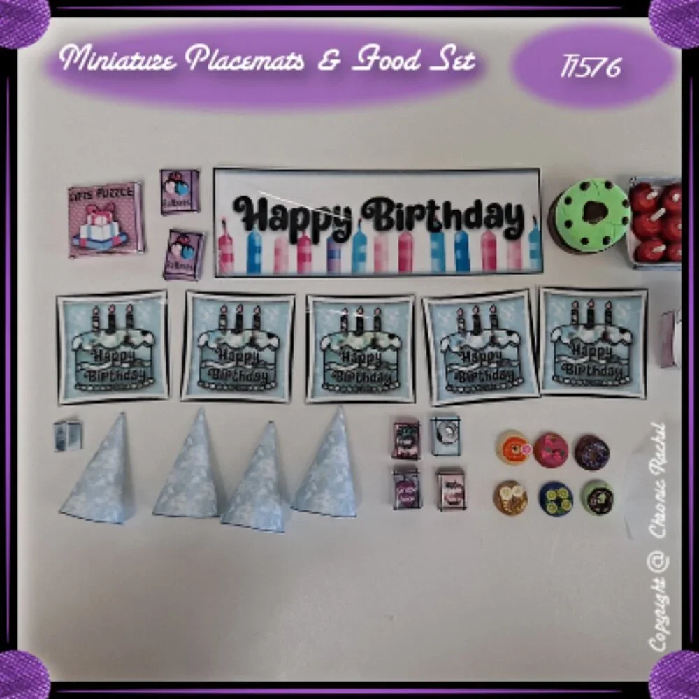 Large Birthday Set - Seafoam Green